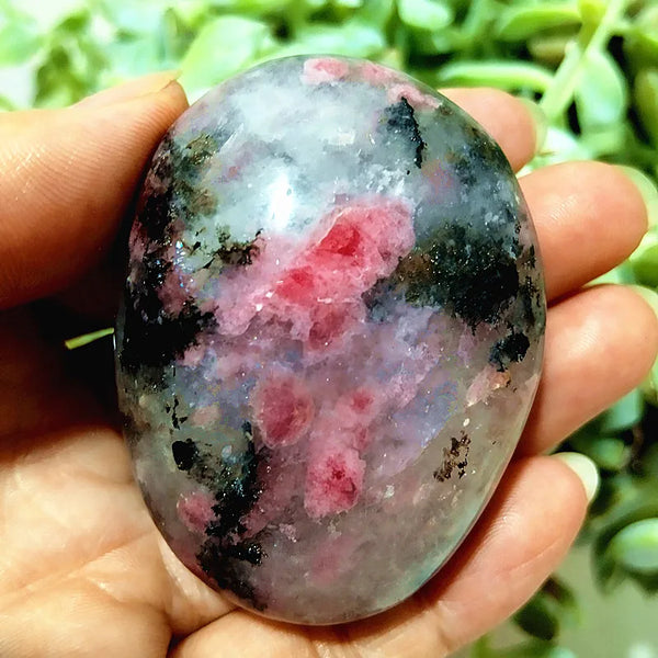 Pink Rose Snowflake Stone-ToShay.org