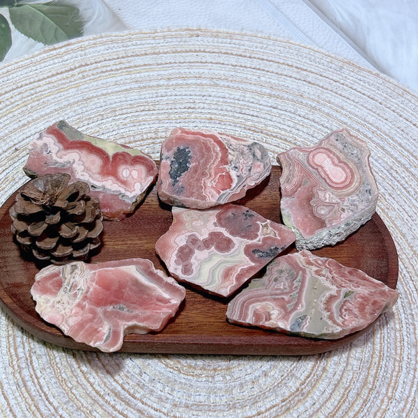 Pink Rhodochrosite Raw Rock-ToShay.org