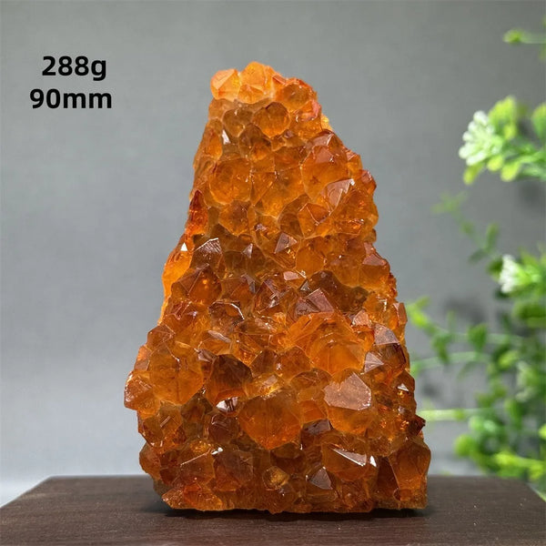 Orange Citrine Cave Cluster-ToShay.org