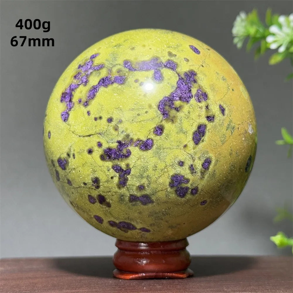 Green Atlantis Mineral Ball-ToShay.org