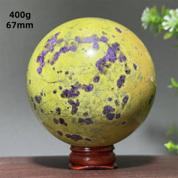 Green Atlantis Mineral Ball-ToShay.org