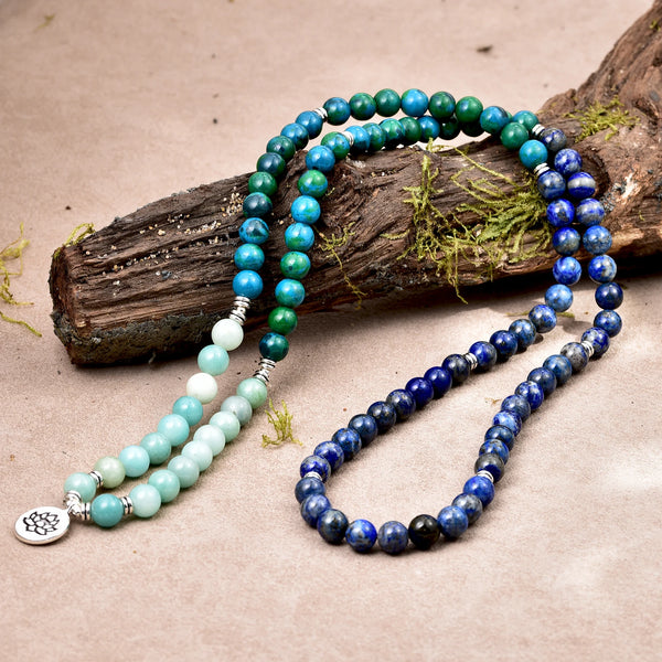 Mixed Crystal Mala Bracelets-ToShay.org