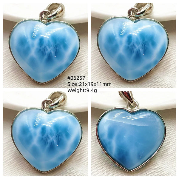 Blue Larimar Pendant-ToShay.org