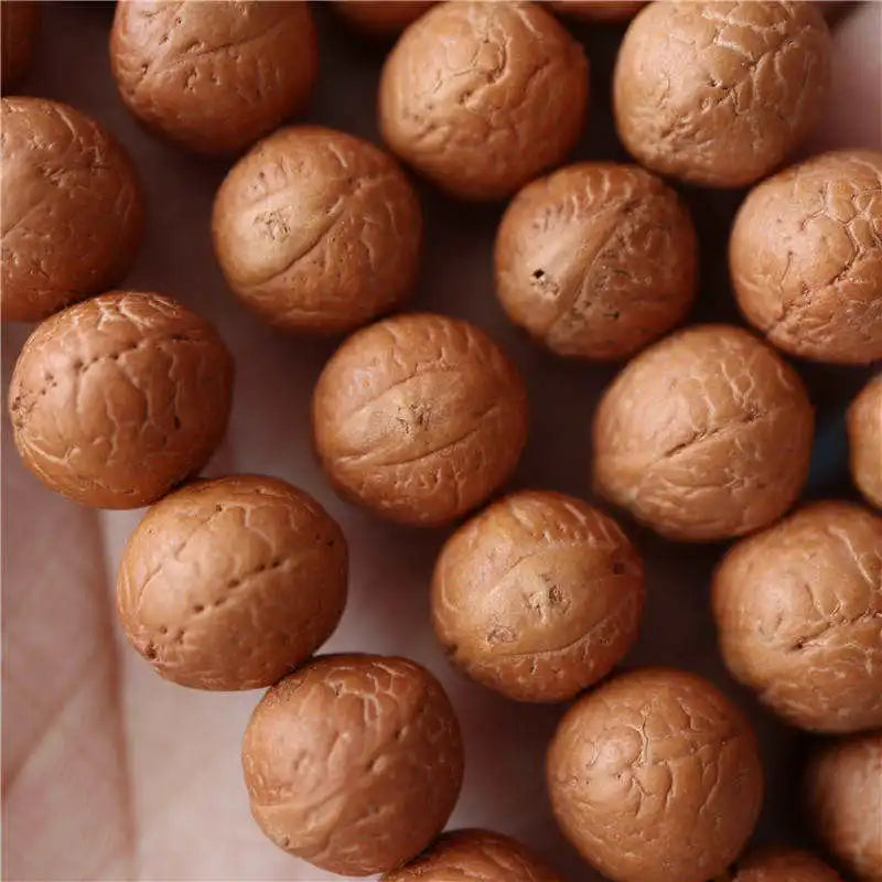 Brown Phoenix Eye Bodhi Mala-ToShay.org