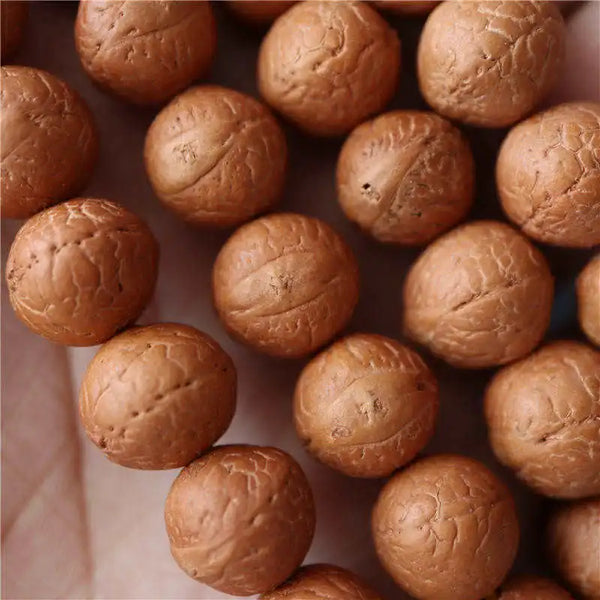 Brown Phoenix Eye Bodhi Mala-ToShay.org