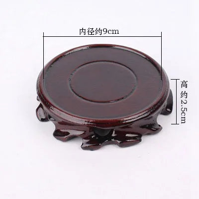 Round Wood Base-ToShay.org