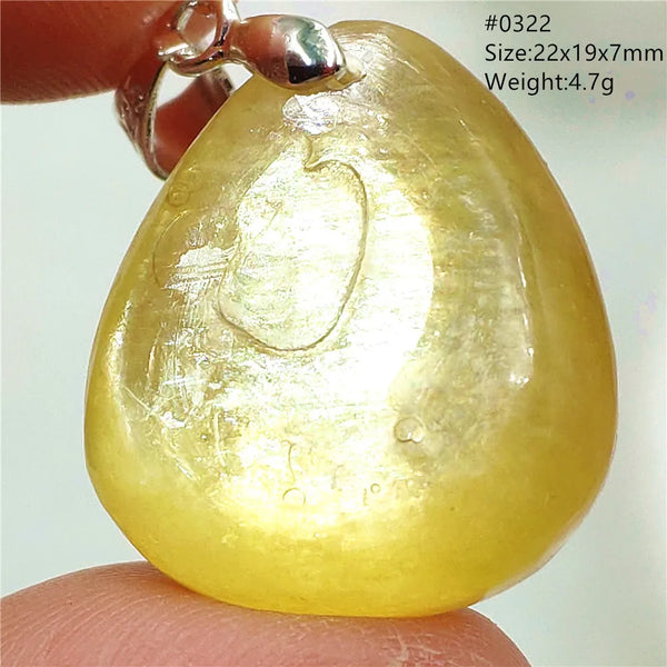 Gold Lepidolite Pendant-ToShay.org