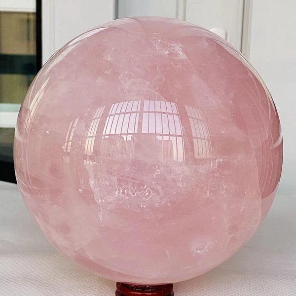 Pink Rose Quartz Ball-ToShay.org