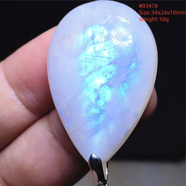 Blue Light Moonstone Pendant-ToShay.org