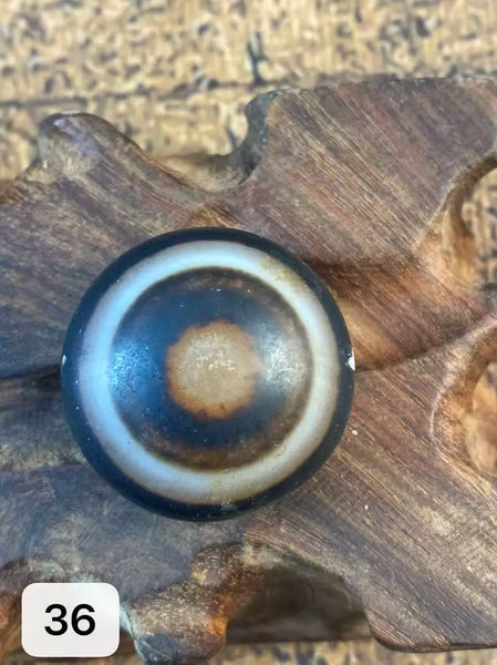 Tibetan Agate Eye Beads-ToShay.org