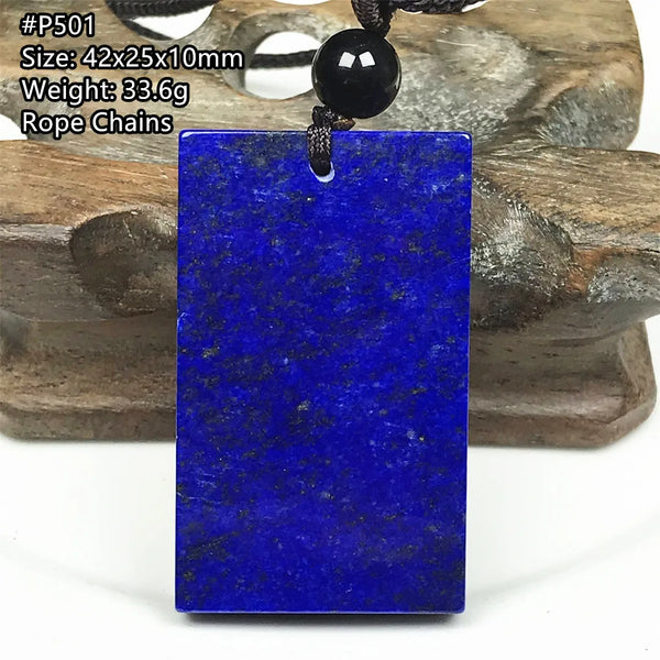 Blue Lapis Lazuli Pendant-ToShay.org