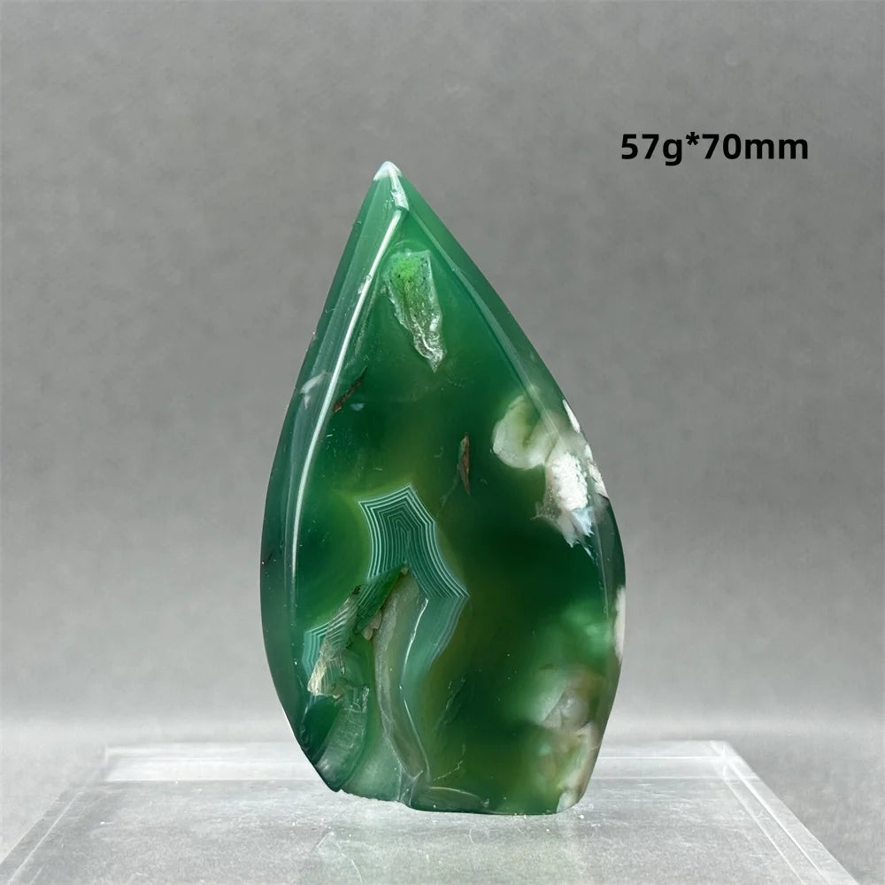 Green Cherry Blossom Flame-ToShay.org