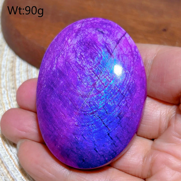Purple Violet Rainbow Moonstone-ToShay.org