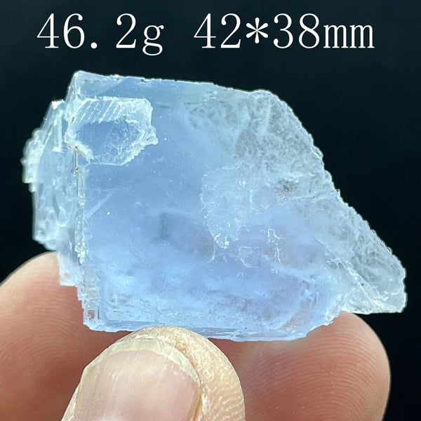 Blue Fluorite Crystal-ToShay.org