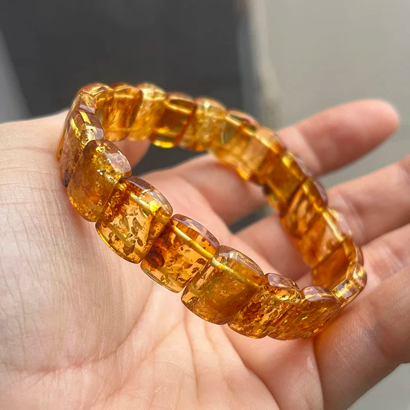 Yellow Amber Bracelet-ToShay.org