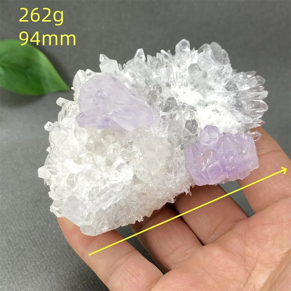 White Crystal Amethyst Quartz-ToShay.org