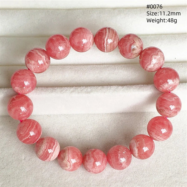 Pink Rhodochrosite Bracelet-ToShay.org