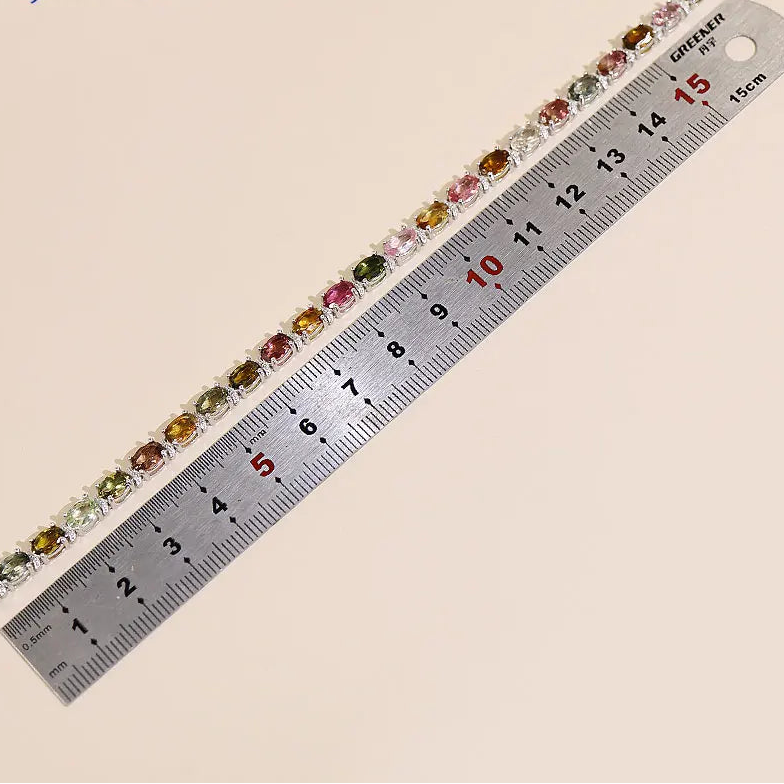Mixed Tourmaline Bracelet-ToShay.org