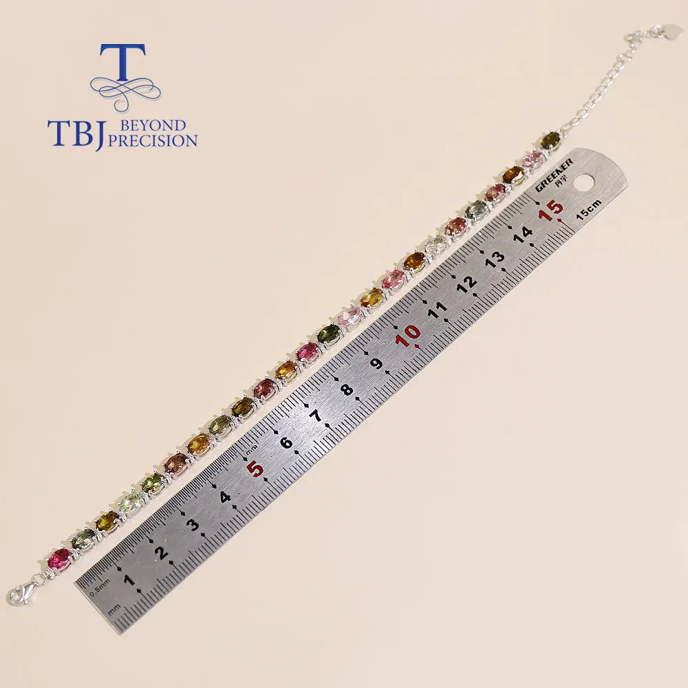 Mixed Tourmaline Bracelet-ToShay.org