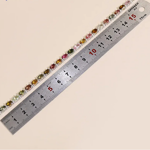 Mixed Tourmaline Bracelet-ToShay.org