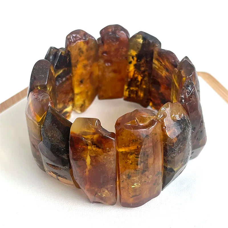 Yellow Amber Bracelet-ToShay.org