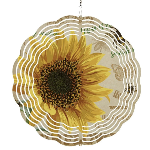 Sunflower Wind Spinner-ToShay.org
