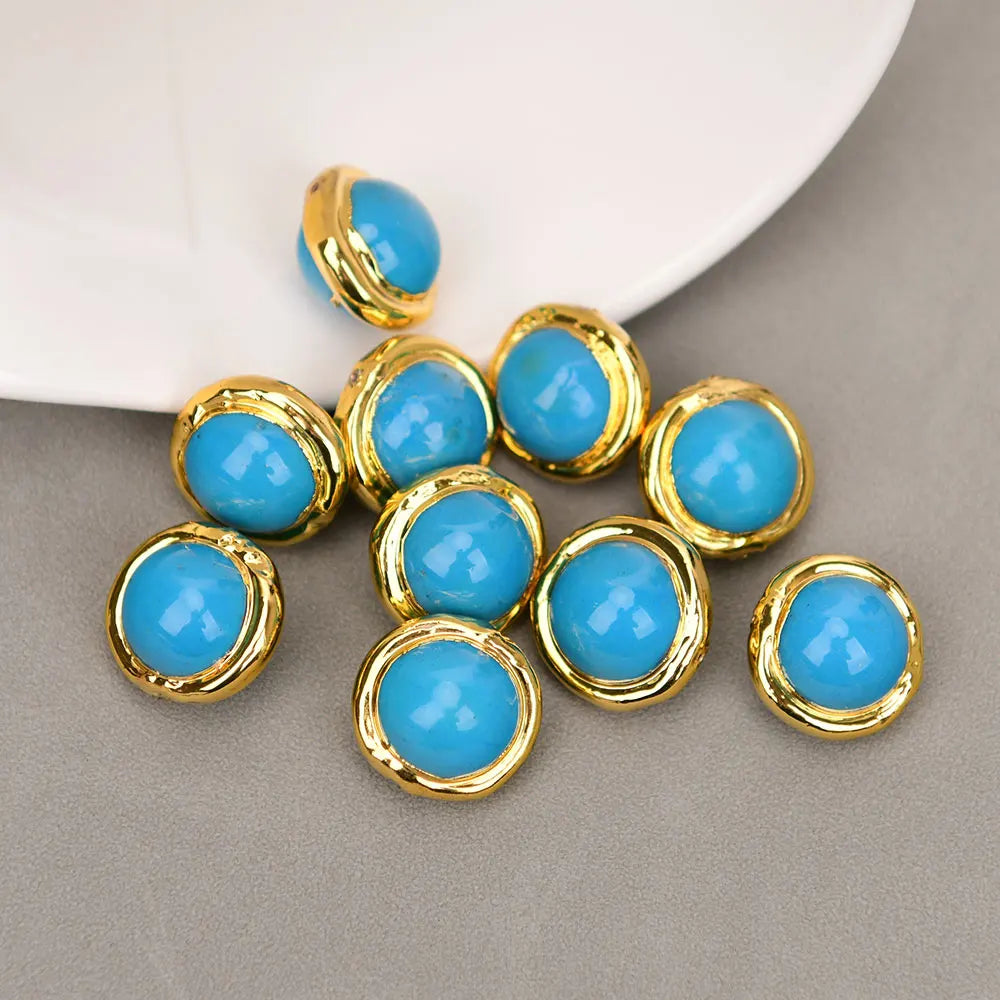 Blue Turquoise Jade Beads-ToShay.org