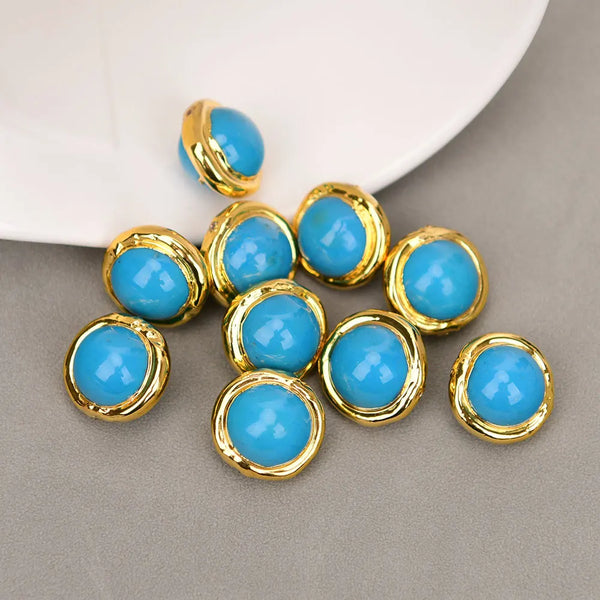 Blue Turquoise Jade Beads-ToShay.org