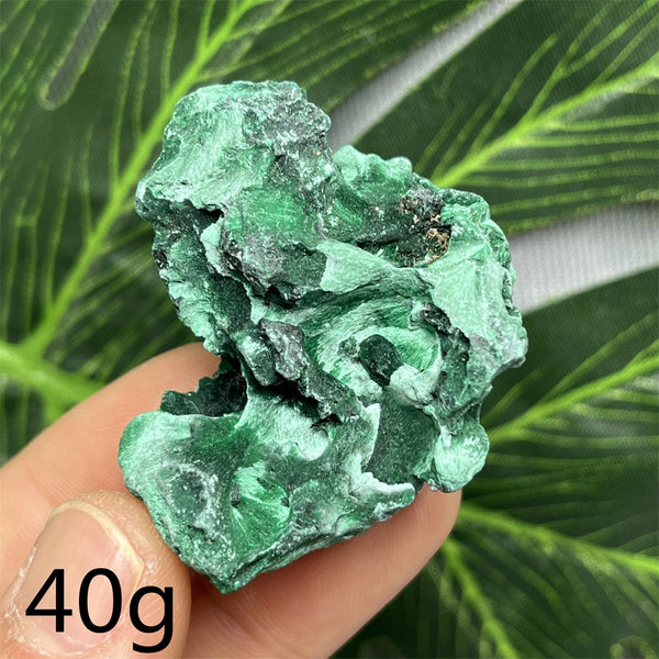 Green Malachite Silk Luster Crystal-ToShay.org