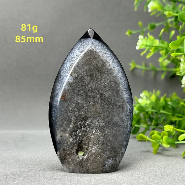 Black Onyx Geode Torch-ToShay.org