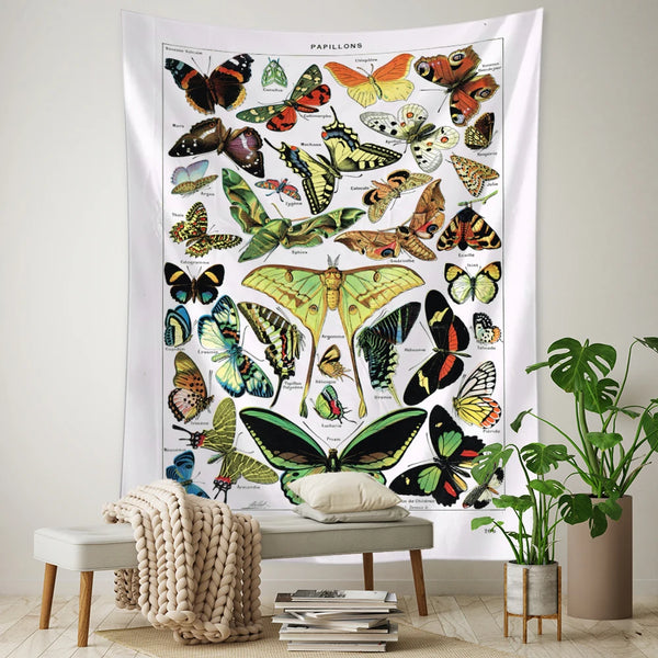 Butterfly Art Tapestry-ToShay.org