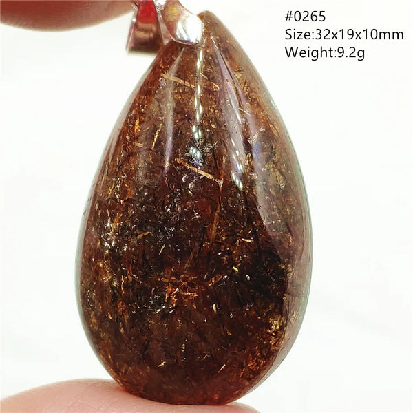 Green Black Rutilated Quartz-ToShay.org