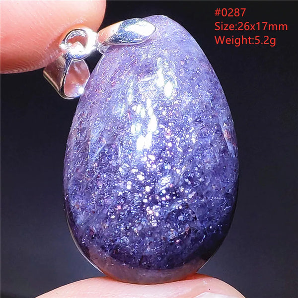 Red Blue Lolite Pendant-ToShay.org