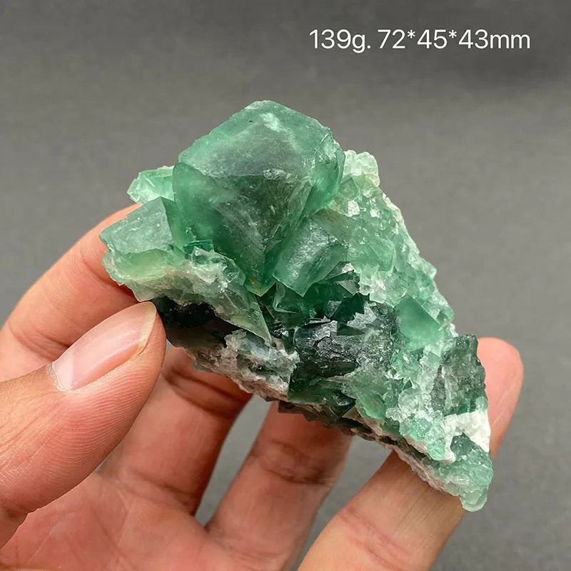 Green Fluorite Crystal-ToShay.org