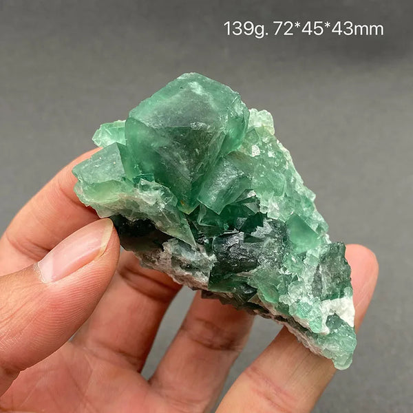 Green Fluorite Crystal-ToShay.org