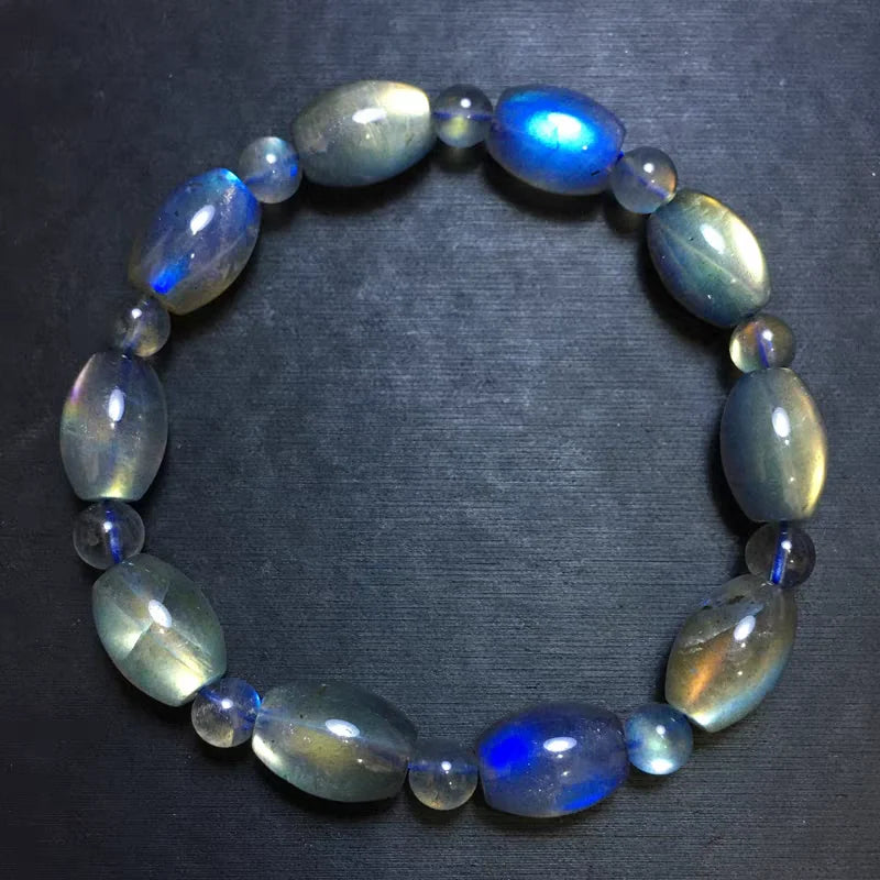 Blue Light Labradorite Bracelet-ToShay.org
