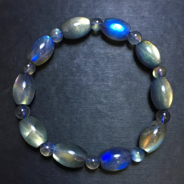 Blue Light Labradorite Bracelet-ToShay.org