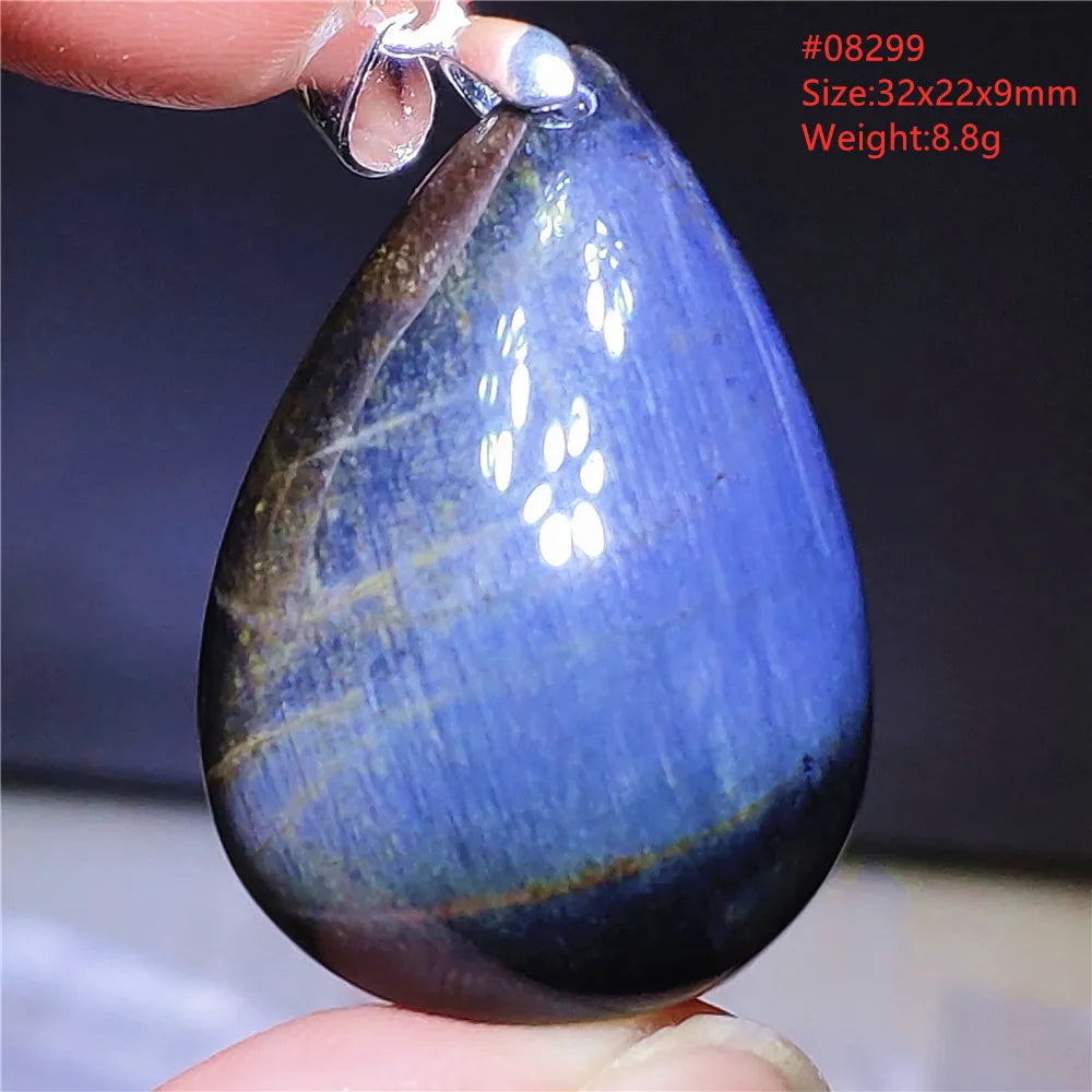 Blue Pietersite Pendant-ToShay.org