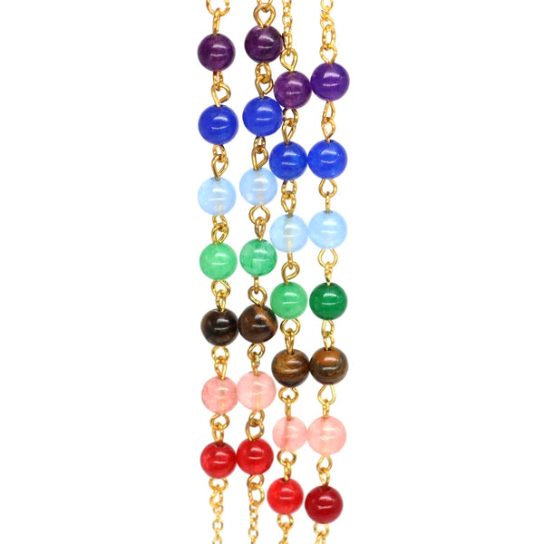 Chakra Bead Pendulum Chain-ToShay.org