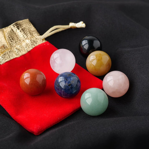 Chakra Crystal Ball Set-ToShay.org