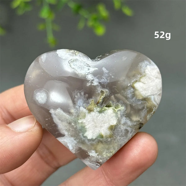 Black Cherry Agate Heart-ToShay.org