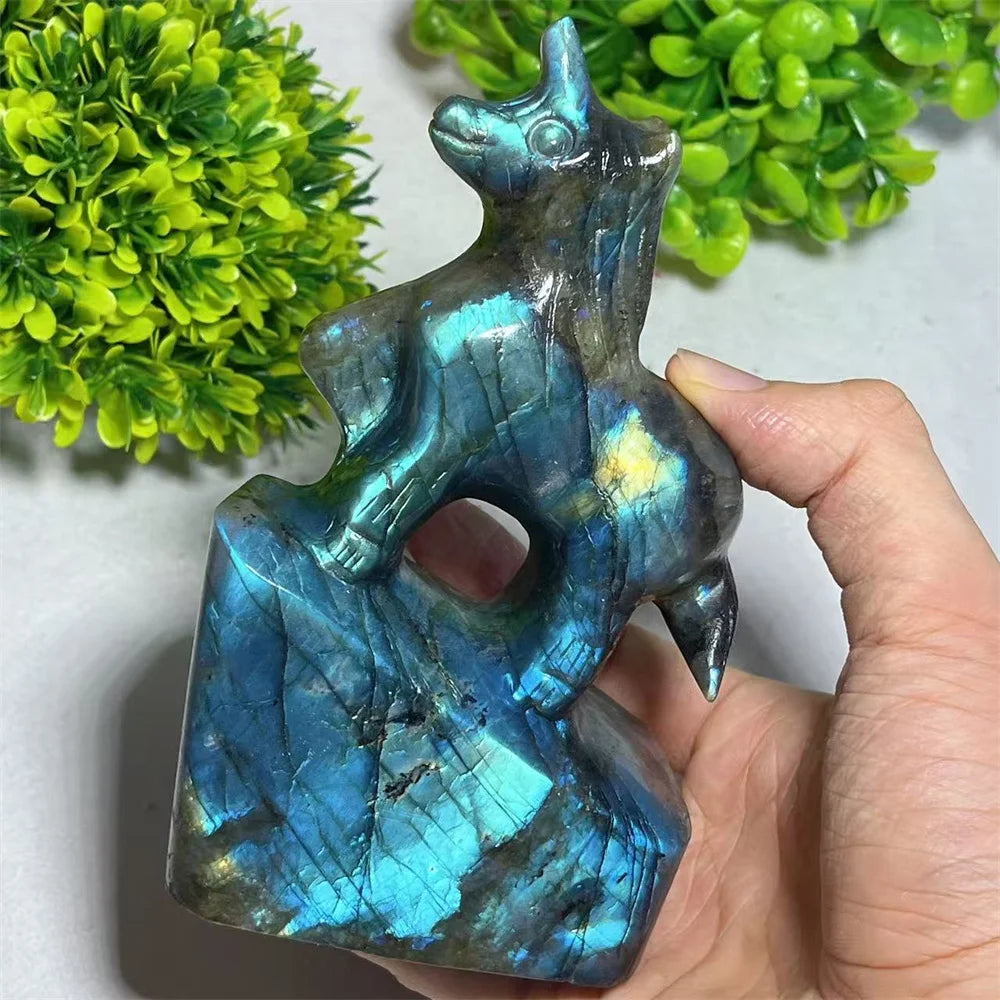 Blue Labradorite Unicorn-ToShay.org