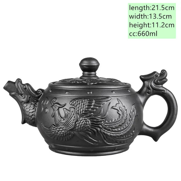 Dragon Clay Teapots-ToShay.org