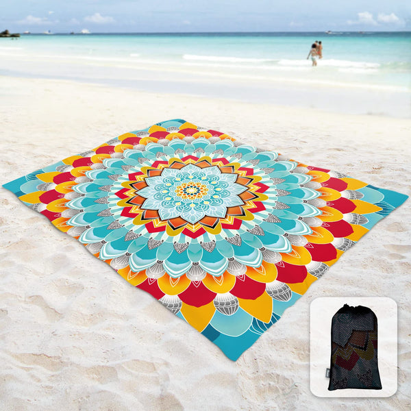Mandala Beach Blanket-ToShay.org