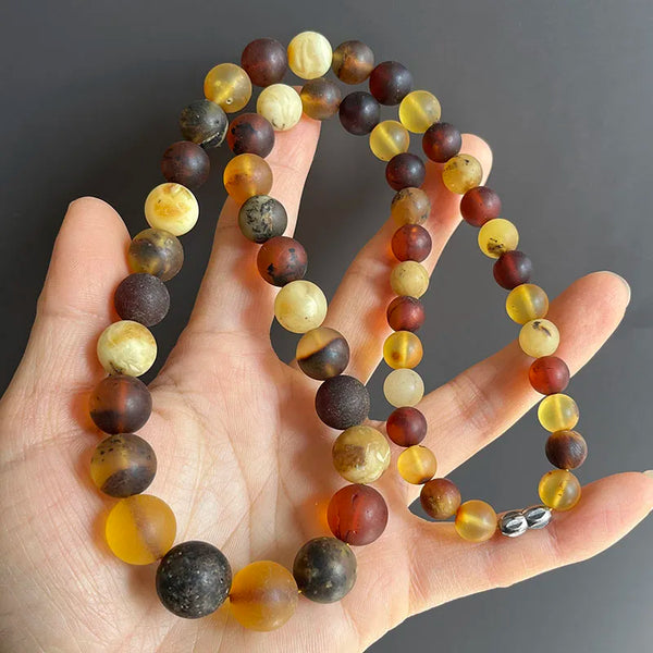 Yellow Amber Bead Bracelets-ToShay.org