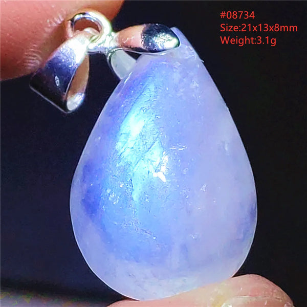 Blue Light Moonstone Pendant-ToShay.org