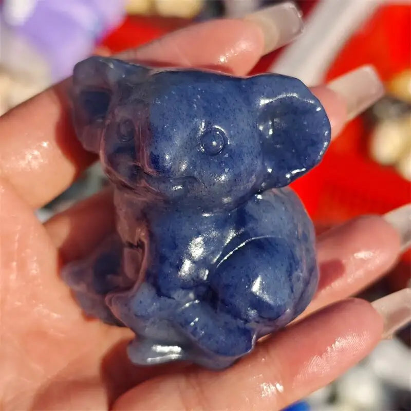 Blue Aventurine Koala-ToShay.org