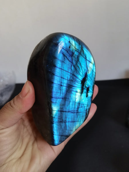 Blue Labrador Quartz Crystal-ToShay.org