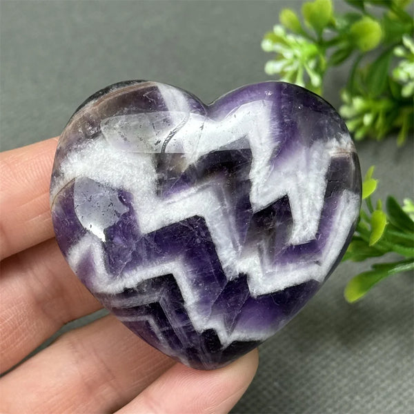 Purple Dream Amethyst Heart-ToShay.org