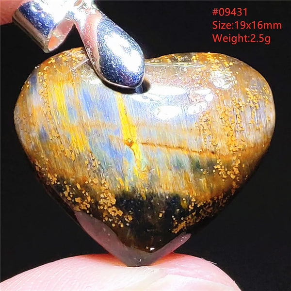 Blue Fire Pietersite Heart-ToShay.org